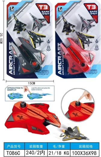 Straaljagerset met lanceerhangar