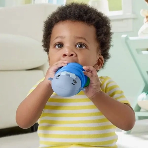 Zachte bijtring voor kleine handjes