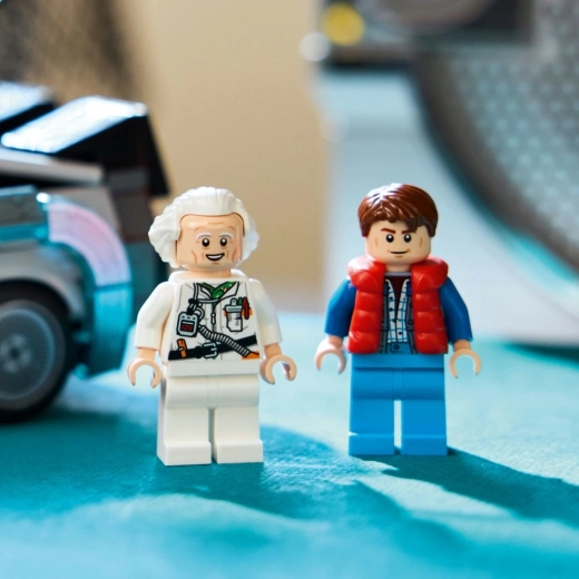 Minifiguren Marty en Doc