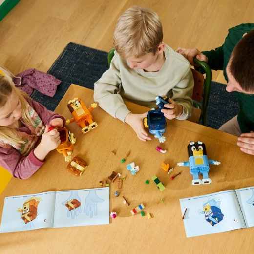 Samen bouwen volgens de instructies