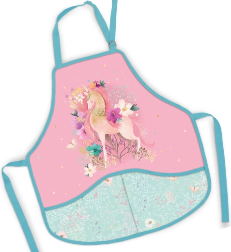 Kinder schort met eenhoornmotief 50 × 55 cm