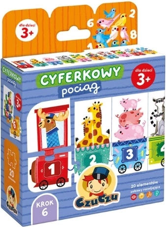 CzuCzu cijfertreintje – puzzel om te leren tellen tot 10
