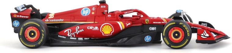 getrouwe replica van de ferrari sf-24 op schaal 1:43
