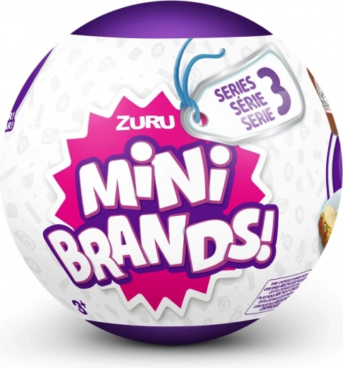 Mini figuurtjes 5 SURPRISE Mini Brands – serie 3, 1 st.