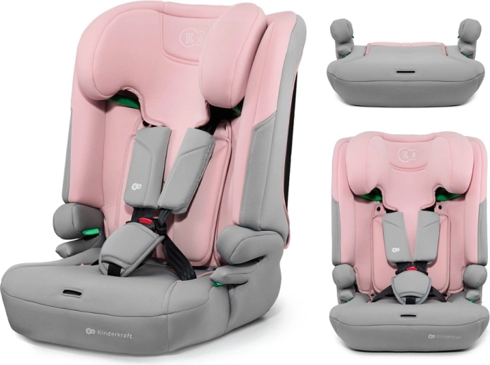 Kinderkraft I-comfy i-Size autostoel 76–150 cm roze