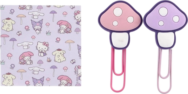 Schattige accessoires met paddenstoelenmotief