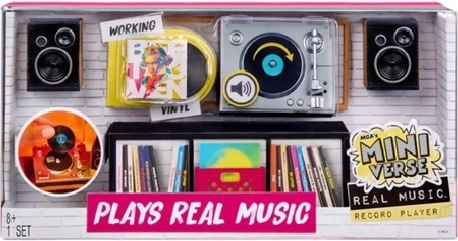 MGA Miniverse realistische muziekplaat - 1 stuk