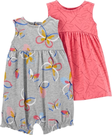 Carter’s zomerset voor een meisje – jurkje met broekje en romper