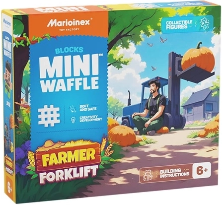 50 flexibele mini waffle-onderdelen en stap-voor-stap handleiding