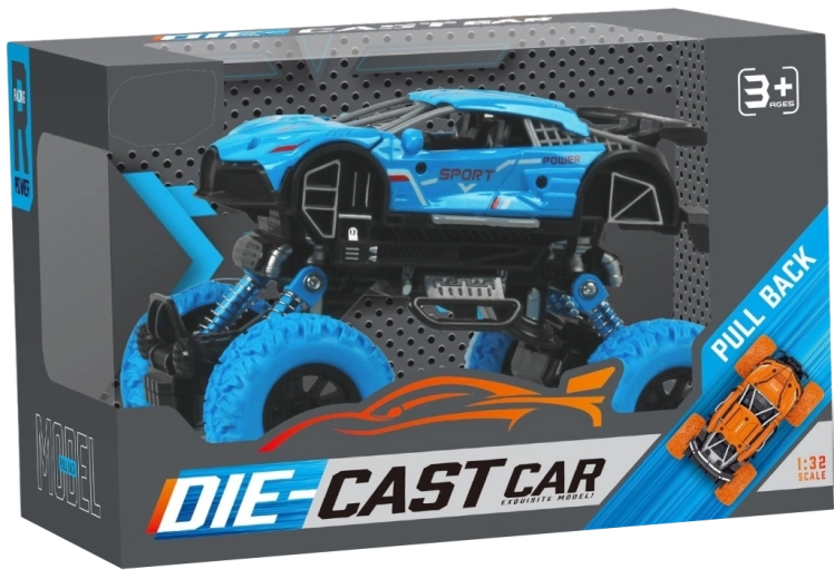 Monstertruck 1:32 met terugtrekmechanisme