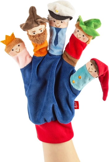 Sigikid pluchen handpop politieagent