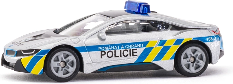 SIKU – politiewagen BMW i8 LCI Tsjechische versie