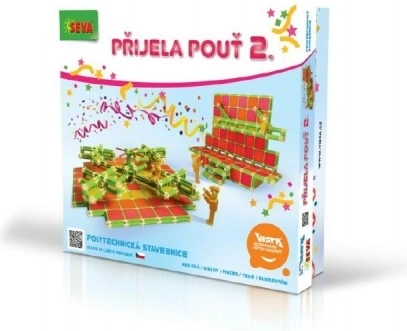 Bouwset SEVA De kermis is gearriveerd 2 – plastic set met 693 onderdelen