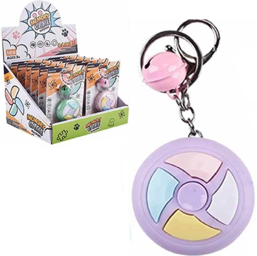 Sleutelhanger – geheugen-geluidsspel met belletje