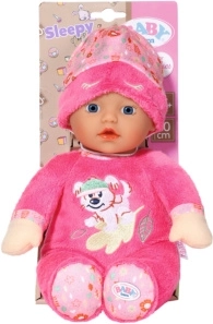 Slapertje BABY born voor baby's, donkerroze, 30 cm
