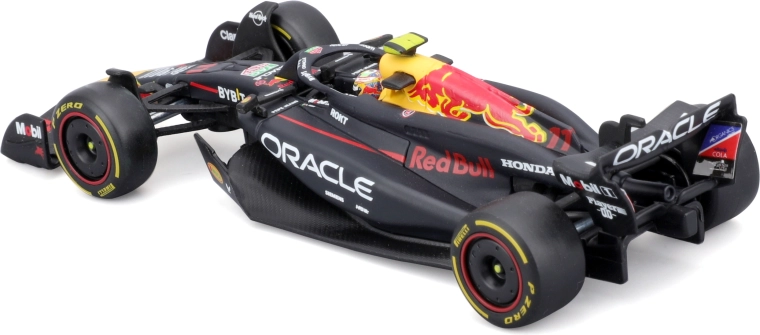 Met coureur Sergio Pérez #11