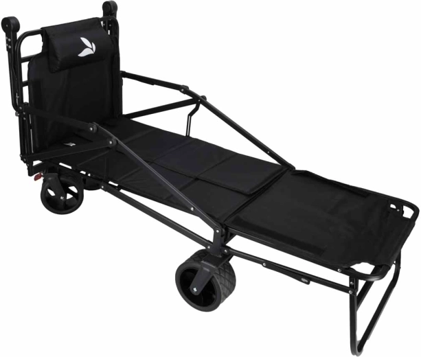 2-in-1: van wagen naar ligbed in een oogwenk