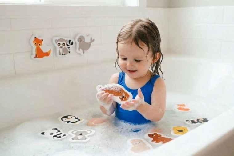 Plezier tijdens het baden