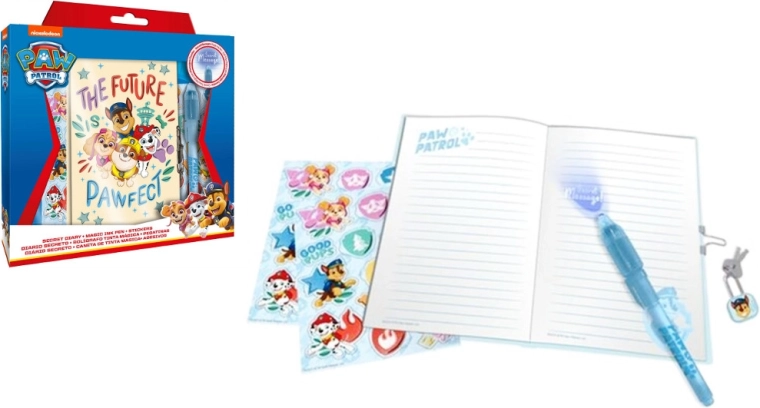 Paw Patrol – dagboek met magische pen