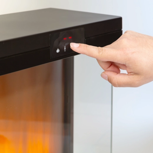 Touchbediening en digitale thermostaat