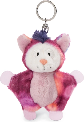NICI Green pluchen sleutelhanger vliegende eekhoorn Macy McFly 10,5 cm