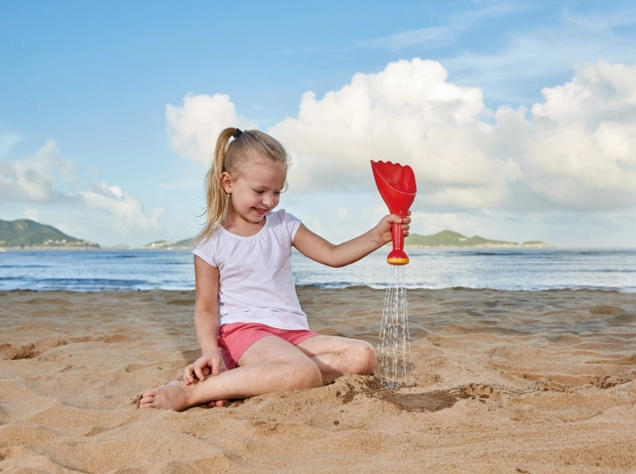 Plezier met water en zand