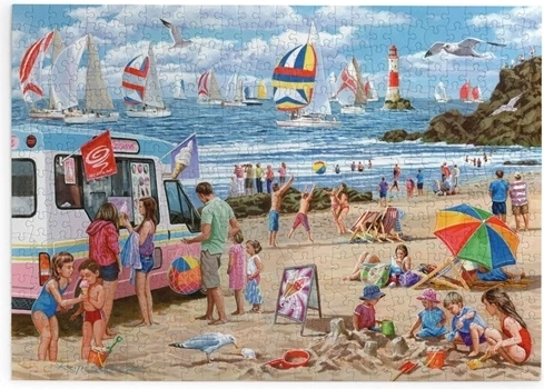 Puzzel House of Puzzles Dag van de botenrace, 500 extra grote stukjes