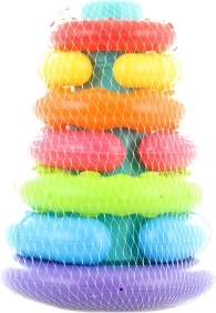Stapeltoren met ringen voor baby’s