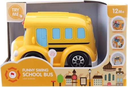 Kinder-schoolbus met licht en geluid