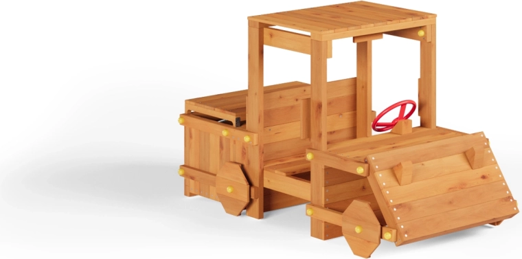 Duurzaam hout behandeld met impregneermiddel