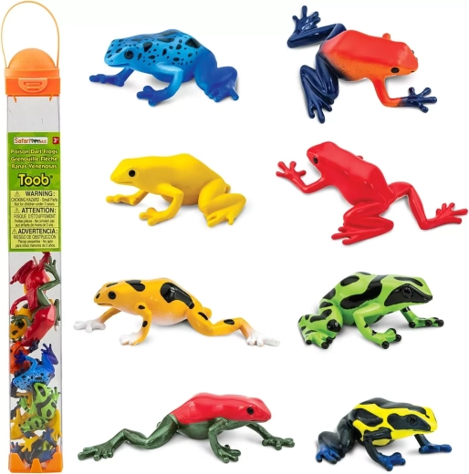 Safari Ltd. koker giftige kikkers (8 figuren)