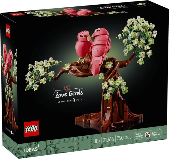 LEGO Ideas Verliefde vogeltjes 21365 bouwset