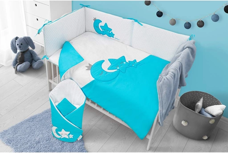 Rustgevend maan- en sterrenmotief