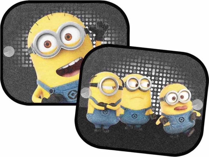 Zonneschermen voor de auto Minions 2 stuks