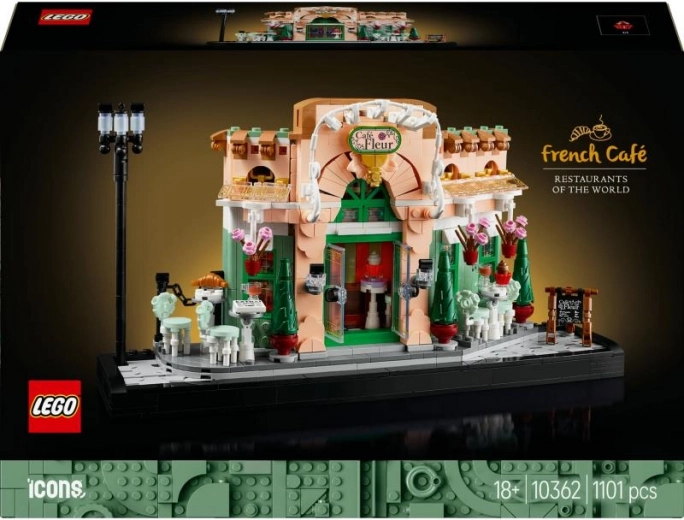 Lego Icons Franse koffiebar
