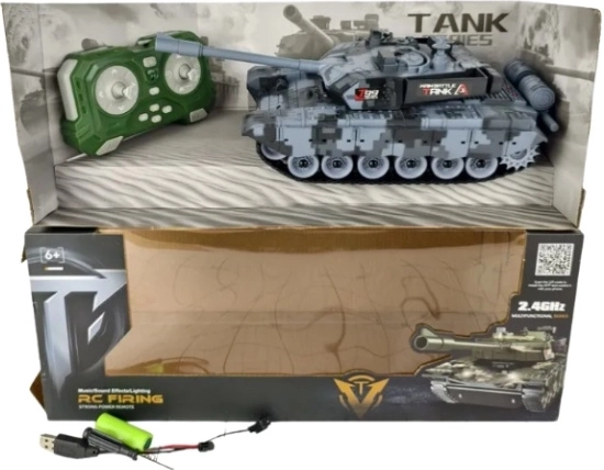 Op afstand bestuurbare tank