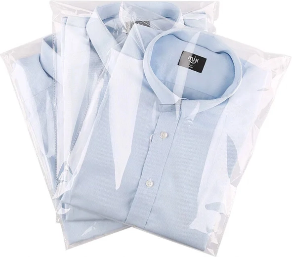 Schone en hygiënische verpakking van kleding