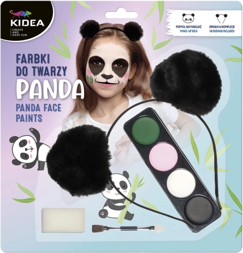 Set gezichtsschmink panda