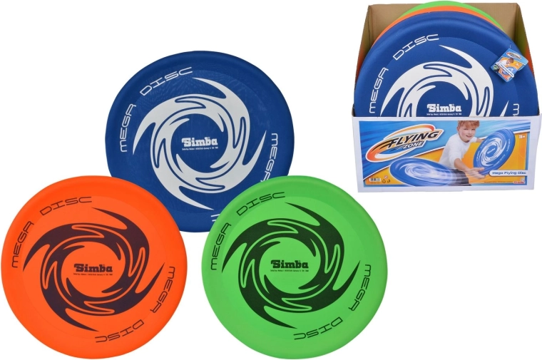 Mega vliegende textielen schijf 44 cm (3 varianten) - 1 stuk