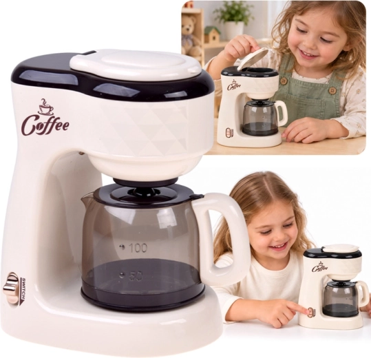 Kinderfilterkoffiezetapparaat met kan