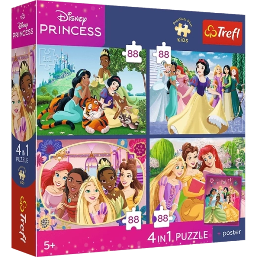 4 puzzels in één verpakking