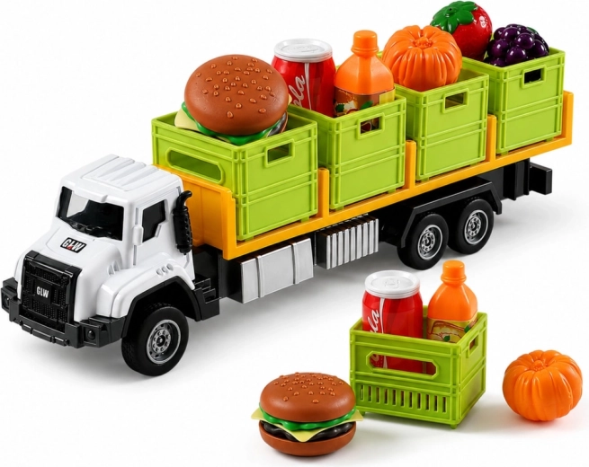 4 kratten vol eten voor bezorgspel