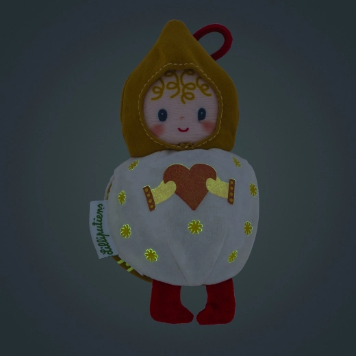 Kerst pluchen decoratie witte elf Mimmi Lilliputiens