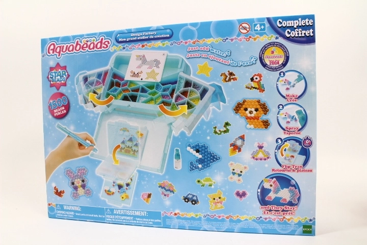Aquabeads Design Factory creatieve set met waterparels
