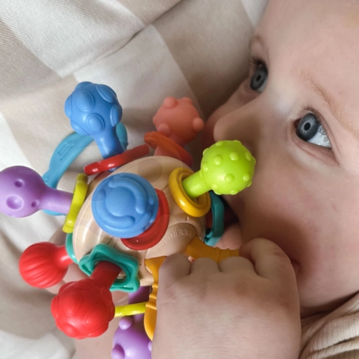 Gemakkelijk vast te pakken voor kleine handjes