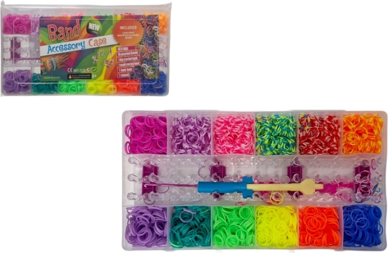 Creatieve set elastiekjes voor het maken van armbanden - 1 stuk