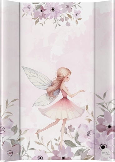 Ceba Baby aankleedkussen met harde plank 50 × 70 cm Basic Meadow Fairy