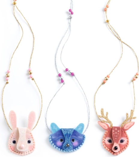 Maak drie charmante dierenkettingen