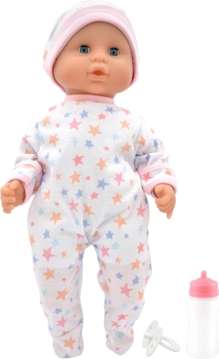 Dolls World babypop Baby Joy wit 38 cm