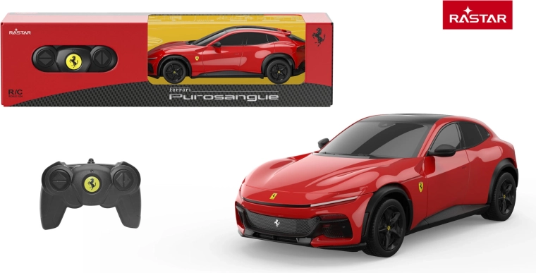 RC-auto Ferrari Purosangue 1:24 rood Rastar